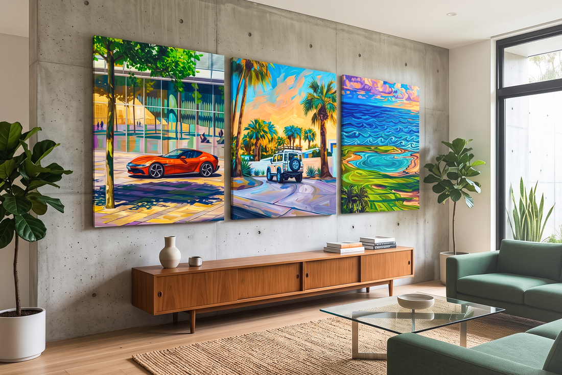 From Blank Walls to Masterpieces: How Curated Art Reflects Your Personal Style